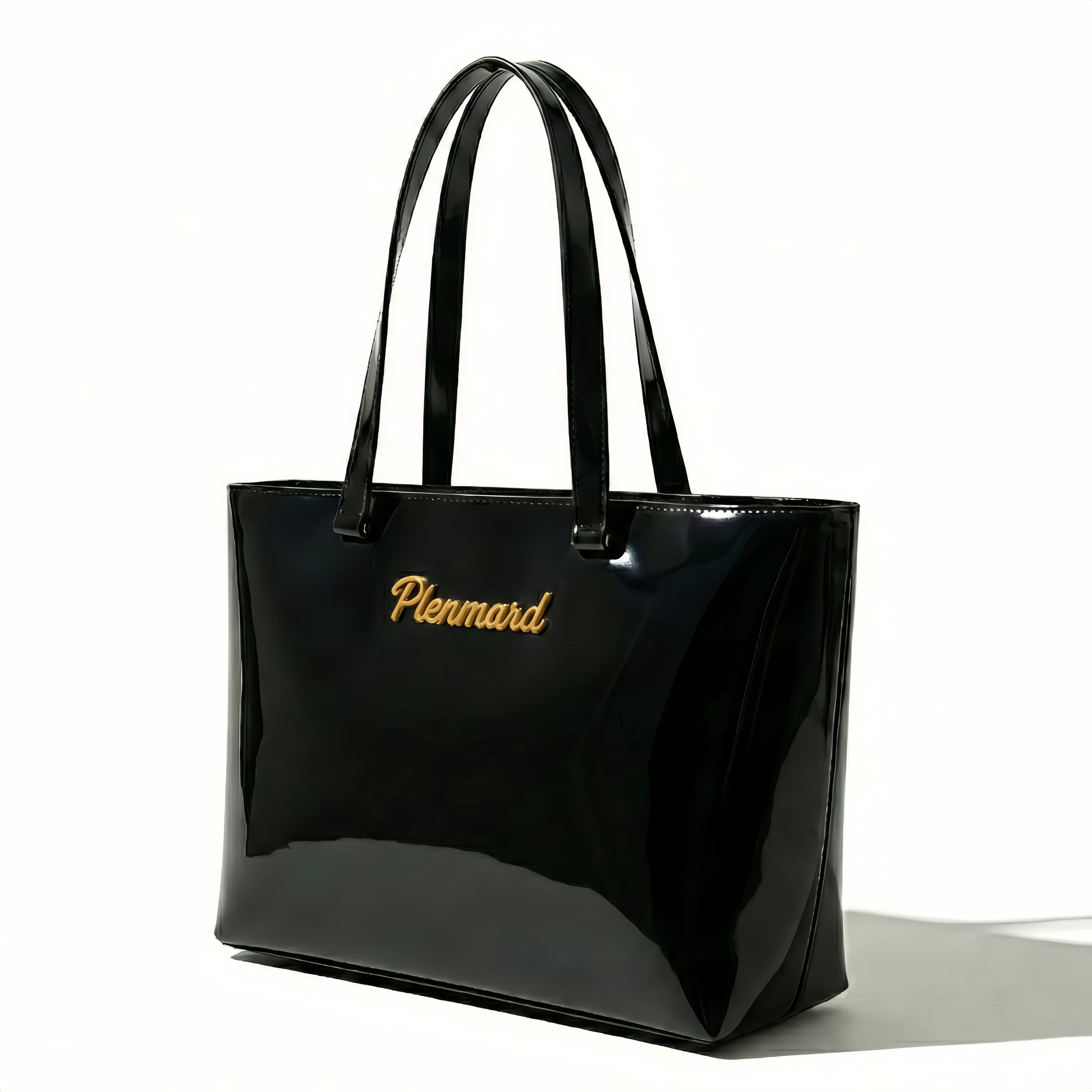 Piernard Glazed Tote | Midnight Black