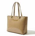 Piernard Glazed Tote | Nude Beige